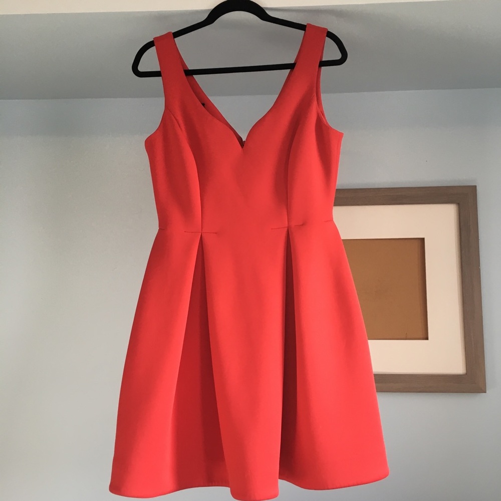 Slate & Willow Red Petal Dress